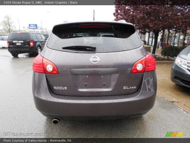 Iridium Graphite / Black 2009 Nissan Rogue SL AWD