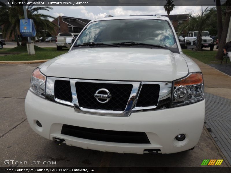 Blizzard White / Almond 2011 Nissan Armada SL
