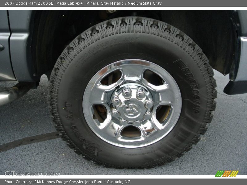 Mineral Gray Metallic / Medium Slate Gray 2007 Dodge Ram 2500 SLT Mega Cab 4x4