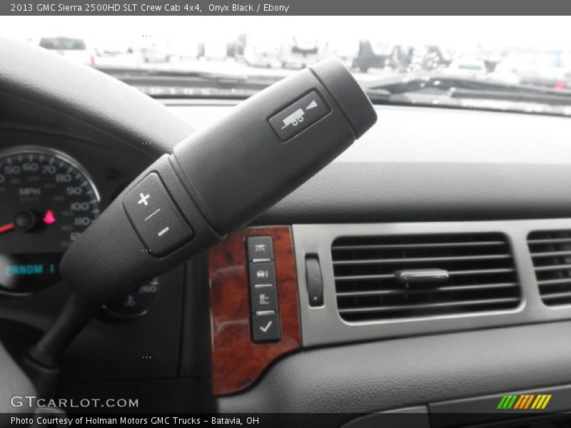 Onyx Black / Ebony 2013 GMC Sierra 2500HD SLT Crew Cab 4x4
