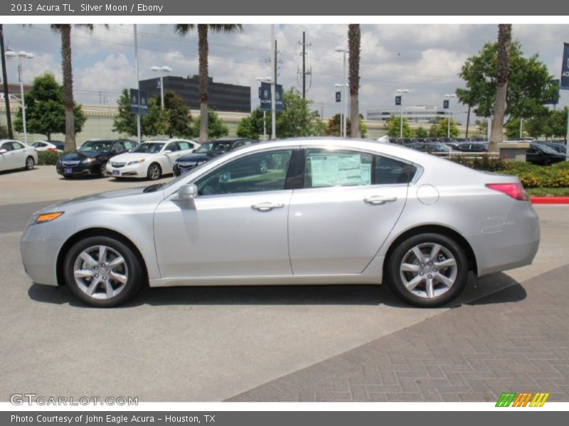Silver Moon / Ebony 2013 Acura TL