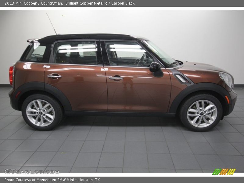 Brilliant Copper Metallic / Carbon Black 2013 Mini Cooper S Countryman