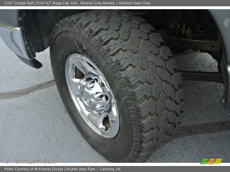 Mineral Gray Metallic / Medium Slate Gray 2007 Dodge Ram 2500 SLT Mega Cab 4x4