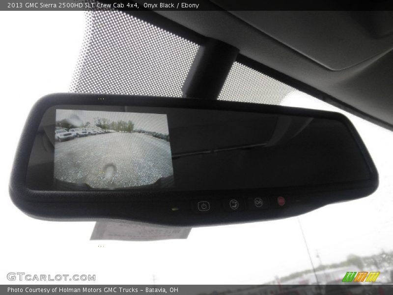 Onyx Black / Ebony 2013 GMC Sierra 2500HD SLT Crew Cab 4x4
