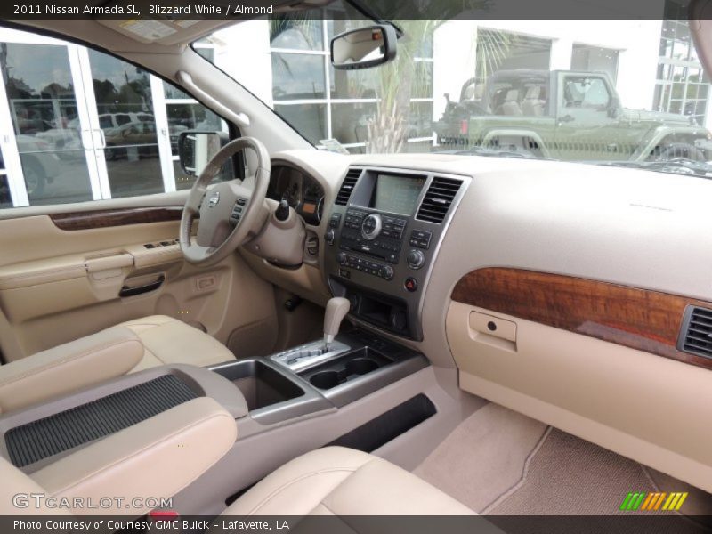 Blizzard White / Almond 2011 Nissan Armada SL