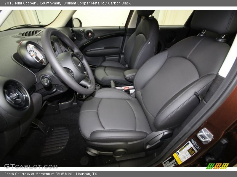 Brilliant Copper Metallic / Carbon Black 2013 Mini Cooper S Countryman
