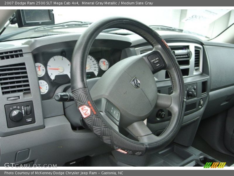 Mineral Gray Metallic / Medium Slate Gray 2007 Dodge Ram 2500 SLT Mega Cab 4x4