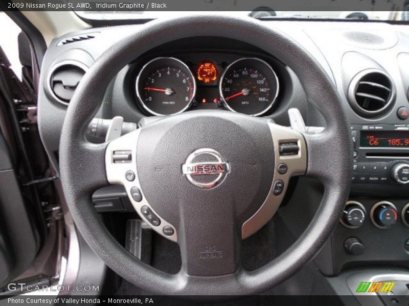  2009 Rogue SL AWD Steering Wheel
