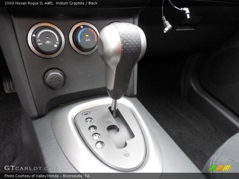  2009 Rogue SL AWD Xtronic CVT Automatic Shifter