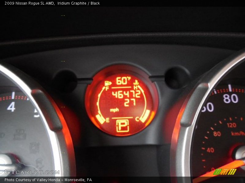 Iridium Graphite / Black 2009 Nissan Rogue SL AWD