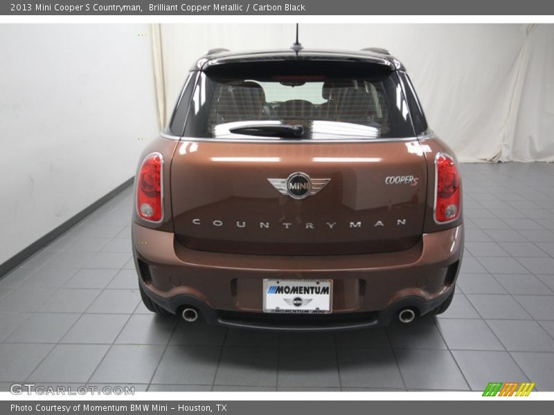 Brilliant Copper Metallic / Carbon Black 2013 Mini Cooper S Countryman