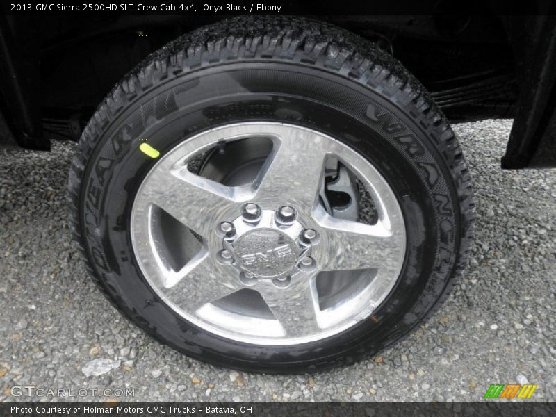 Onyx Black / Ebony 2013 GMC Sierra 2500HD SLT Crew Cab 4x4