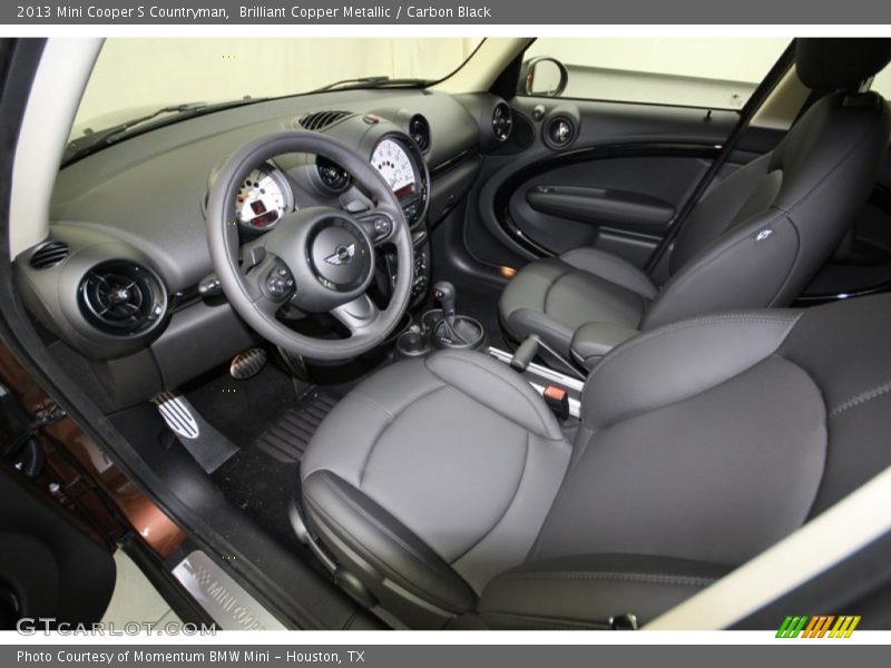 Brilliant Copper Metallic / Carbon Black 2013 Mini Cooper S Countryman