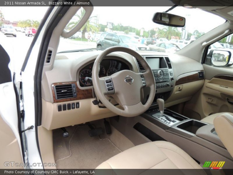 Blizzard White / Almond 2011 Nissan Armada SL