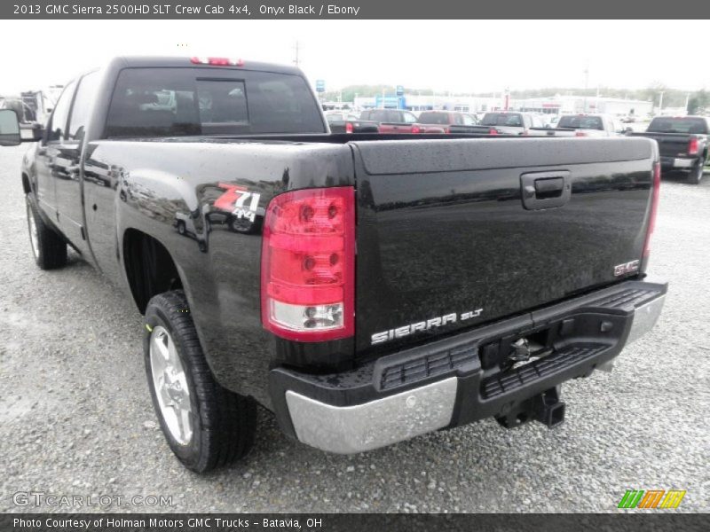 Onyx Black / Ebony 2013 GMC Sierra 2500HD SLT Crew Cab 4x4