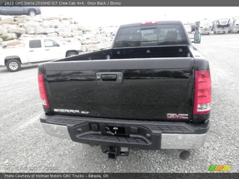 Onyx Black / Ebony 2013 GMC Sierra 2500HD SLT Crew Cab 4x4