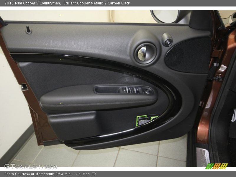 Brilliant Copper Metallic / Carbon Black 2013 Mini Cooper S Countryman