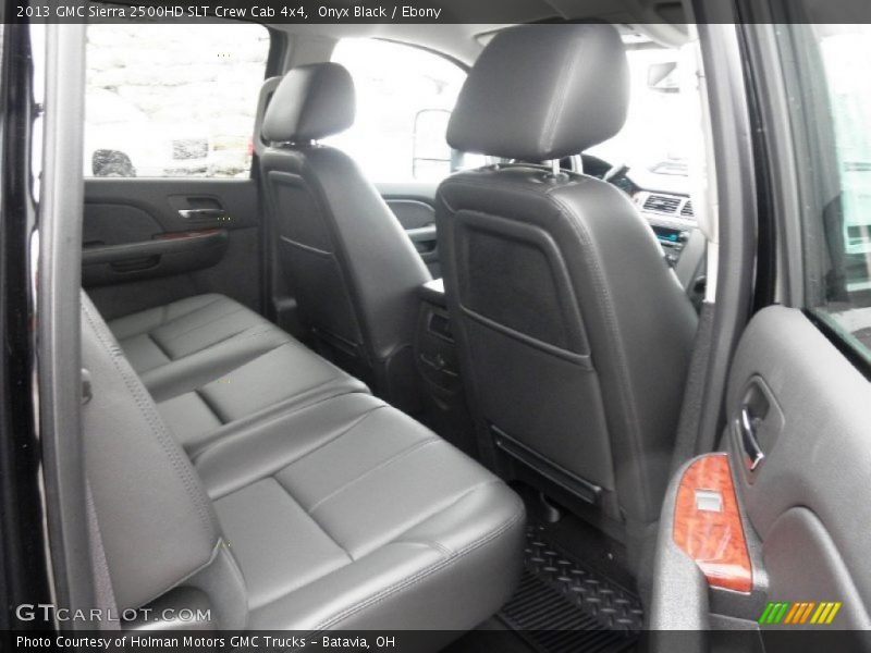 Onyx Black / Ebony 2013 GMC Sierra 2500HD SLT Crew Cab 4x4