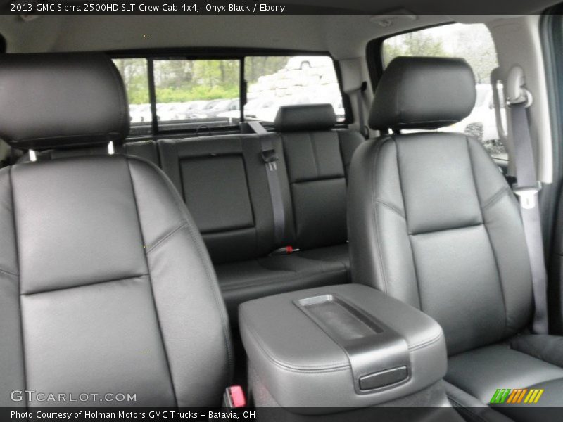 Onyx Black / Ebony 2013 GMC Sierra 2500HD SLT Crew Cab 4x4