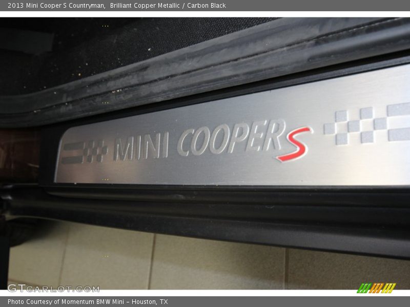 Brilliant Copper Metallic / Carbon Black 2013 Mini Cooper S Countryman