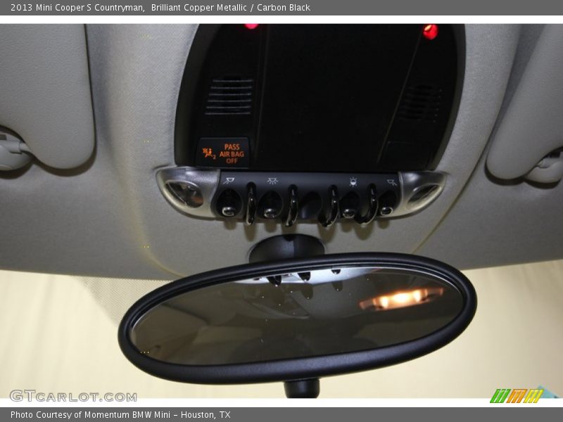 Brilliant Copper Metallic / Carbon Black 2013 Mini Cooper S Countryman