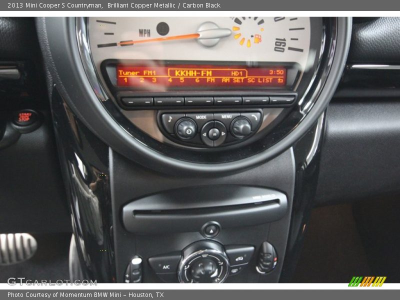 Brilliant Copper Metallic / Carbon Black 2013 Mini Cooper S Countryman