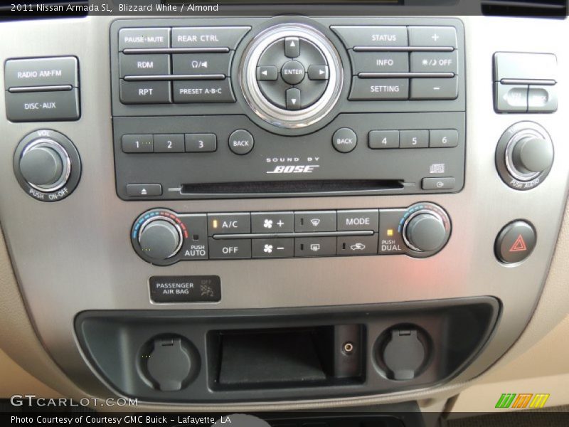 Blizzard White / Almond 2011 Nissan Armada SL