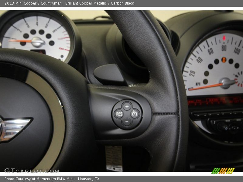 Brilliant Copper Metallic / Carbon Black 2013 Mini Cooper S Countryman