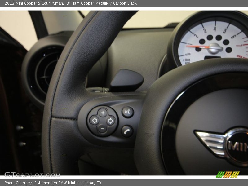 Brilliant Copper Metallic / Carbon Black 2013 Mini Cooper S Countryman