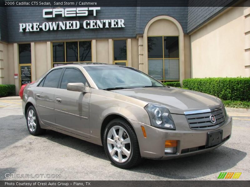 Sand Storm / Cashmere 2006 Cadillac CTS Sedan