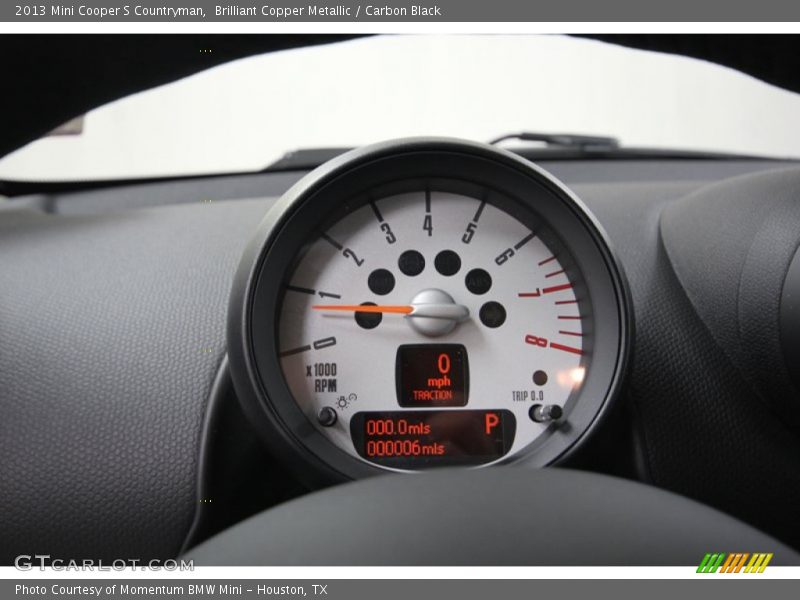Brilliant Copper Metallic / Carbon Black 2013 Mini Cooper S Countryman