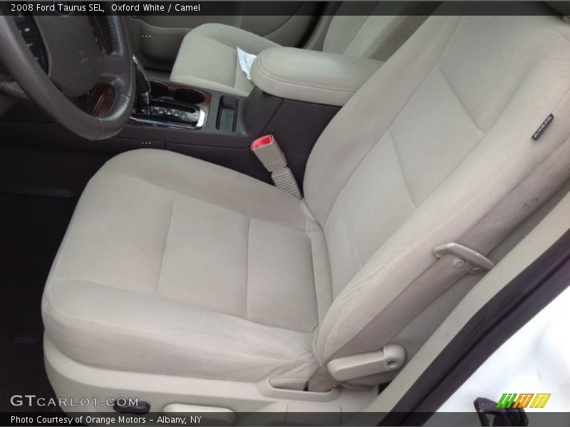 Oxford White / Camel 2008 Ford Taurus SEL