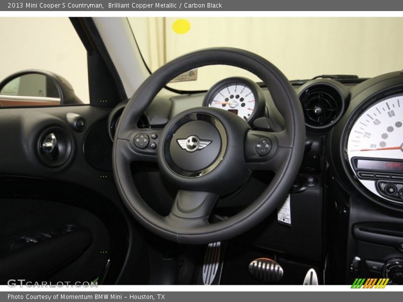 Brilliant Copper Metallic / Carbon Black 2013 Mini Cooper S Countryman