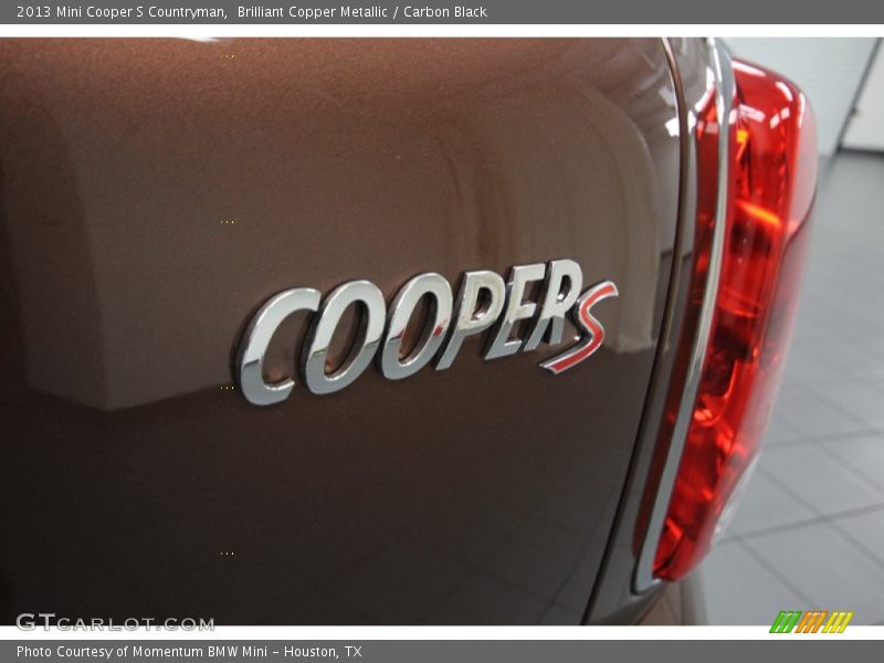 Brilliant Copper Metallic / Carbon Black 2013 Mini Cooper S Countryman