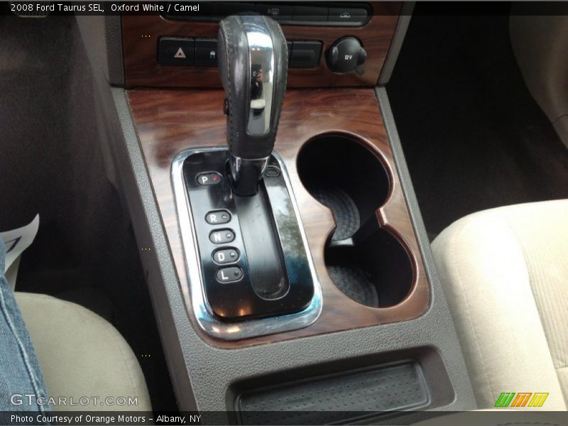 Oxford White / Camel 2008 Ford Taurus SEL