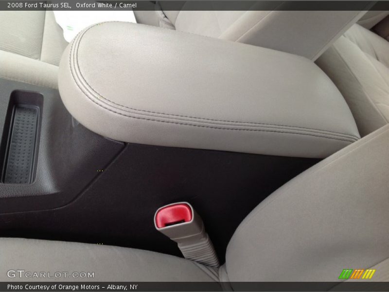 Oxford White / Camel 2008 Ford Taurus SEL