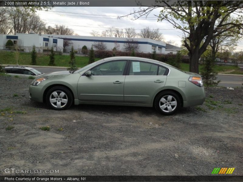 Metallic Jade / Blond 2008 Nissan Altima 2.5 S