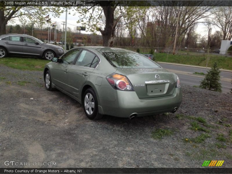 Metallic Jade / Blond 2008 Nissan Altima 2.5 S