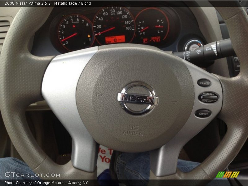 Metallic Jade / Blond 2008 Nissan Altima 2.5 S