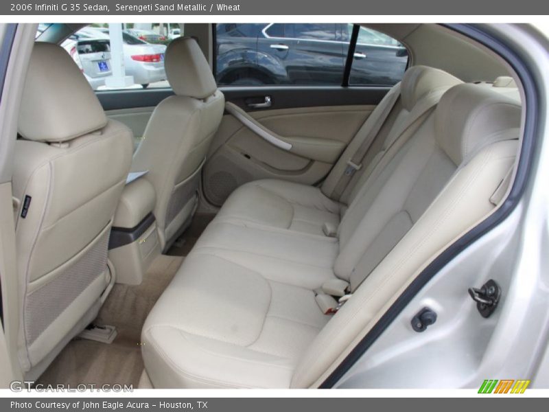Serengeti Sand Metallic / Wheat 2006 Infiniti G 35 Sedan