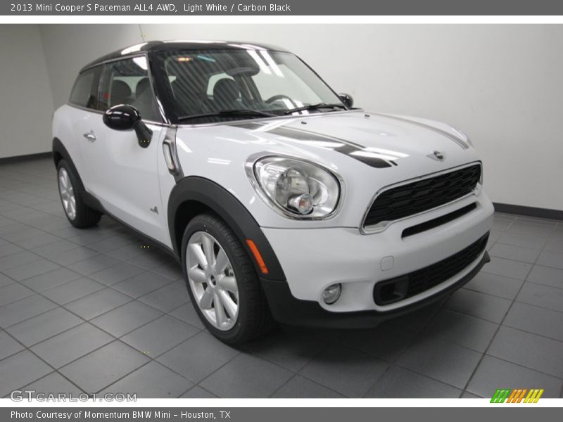 Light White / Carbon Black 2013 Mini Cooper S Paceman ALL4 AWD