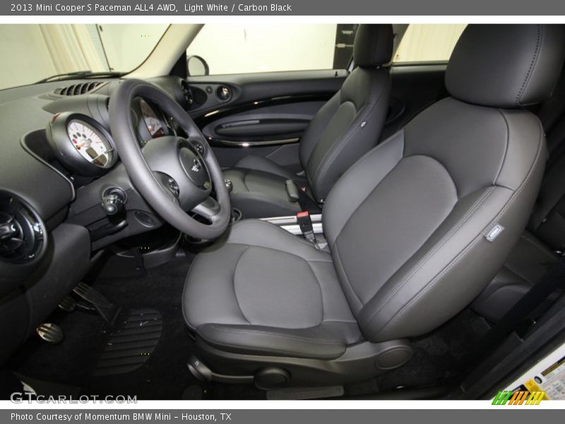 Light White / Carbon Black 2013 Mini Cooper S Paceman ALL4 AWD