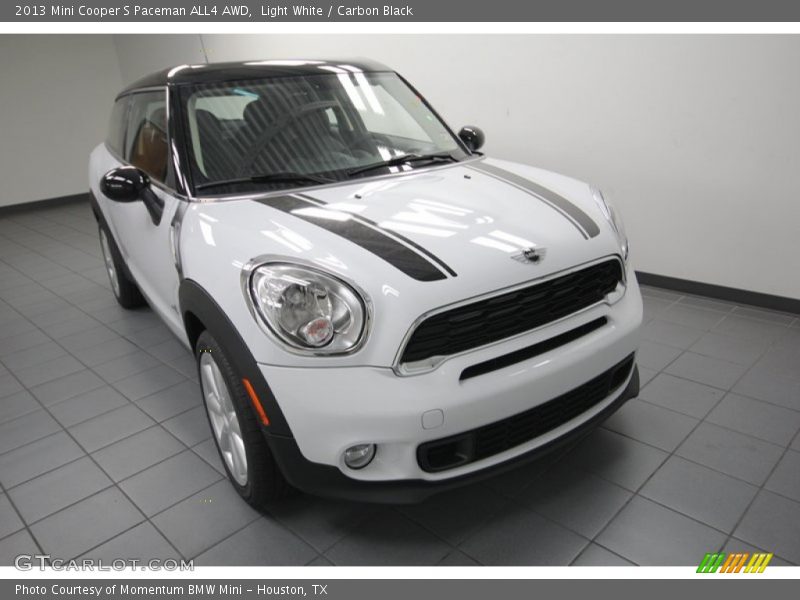 Light White / Carbon Black 2013 Mini Cooper S Paceman ALL4 AWD