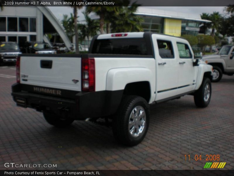 Birch White / Light Cashmere/Ebony 2009 Hummer H3 T Alpha