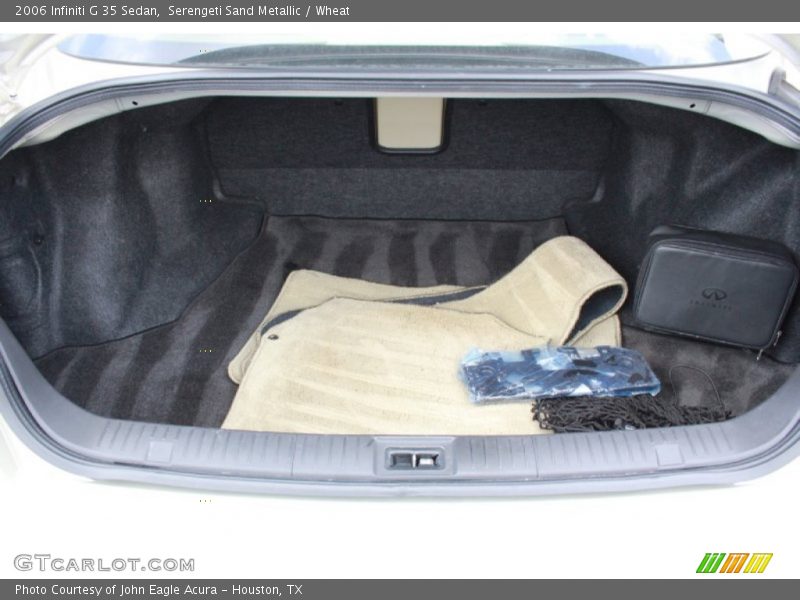Serengeti Sand Metallic / Wheat 2006 Infiniti G 35 Sedan