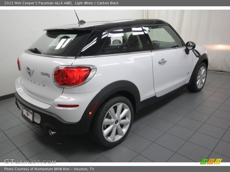 Light White / Carbon Black 2013 Mini Cooper S Paceman ALL4 AWD