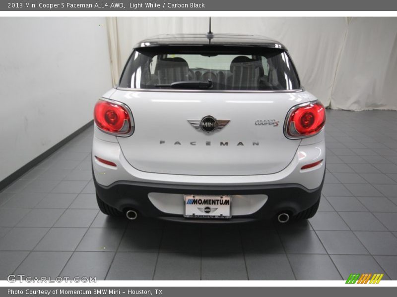 Light White / Carbon Black 2013 Mini Cooper S Paceman ALL4 AWD