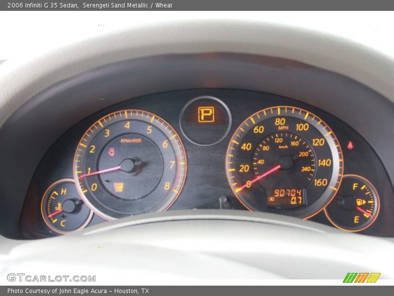 Serengeti Sand Metallic / Wheat 2006 Infiniti G 35 Sedan