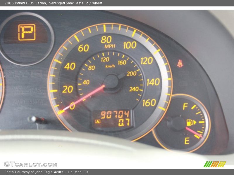 Serengeti Sand Metallic / Wheat 2006 Infiniti G 35 Sedan