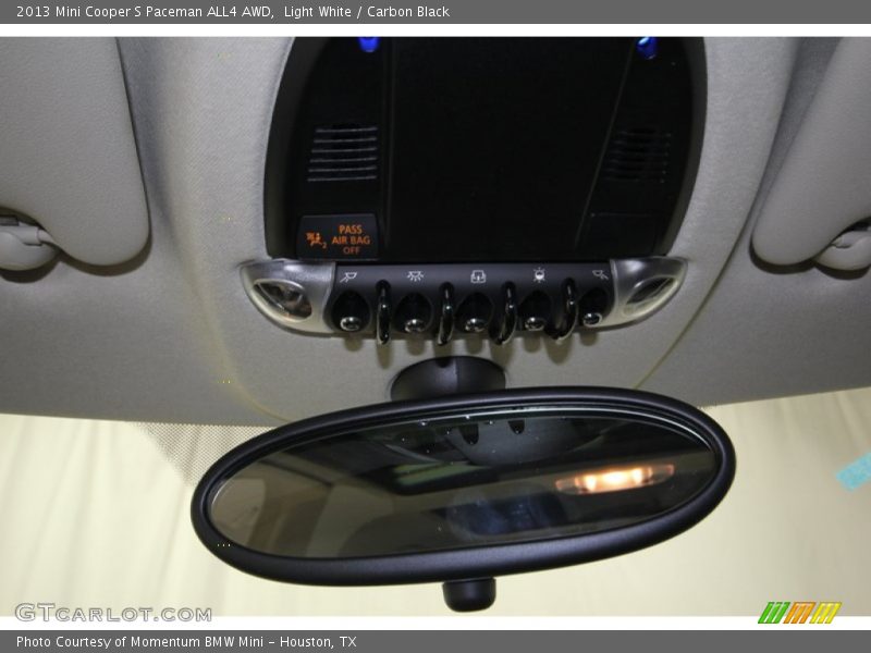 Light White / Carbon Black 2013 Mini Cooper S Paceman ALL4 AWD